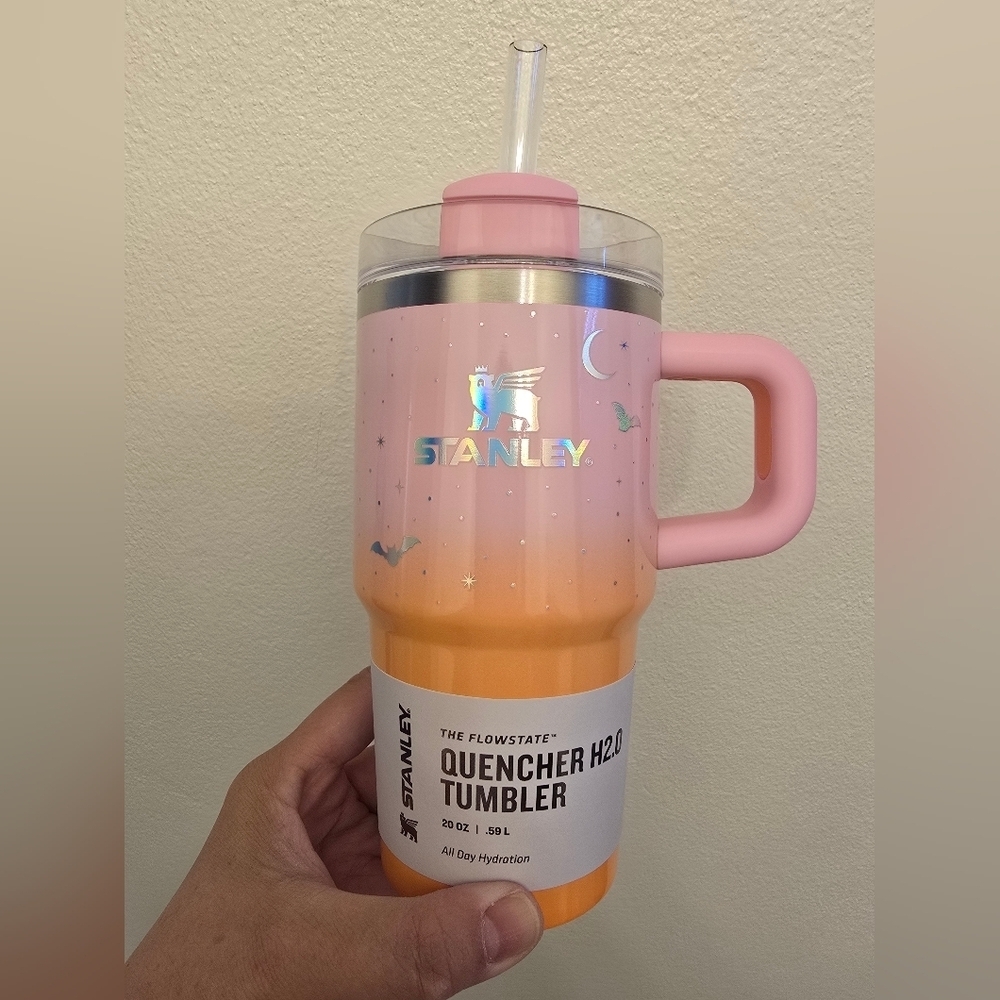 NWT Stanley X Target 2025 Halloween Quencher Tumbler 20 Oz Spellcast Pink